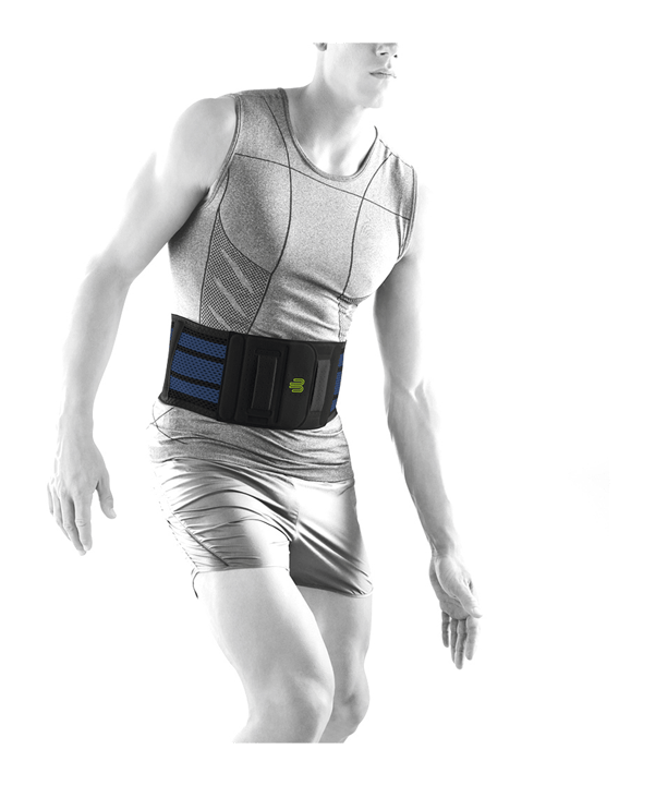 Bauerfeind SPORTS BACK SUPPORT Bandage Blau F126 - blau