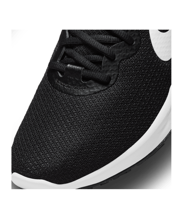 Nike Revolution 6 Running Schwarz Weiss F003 - schwarz