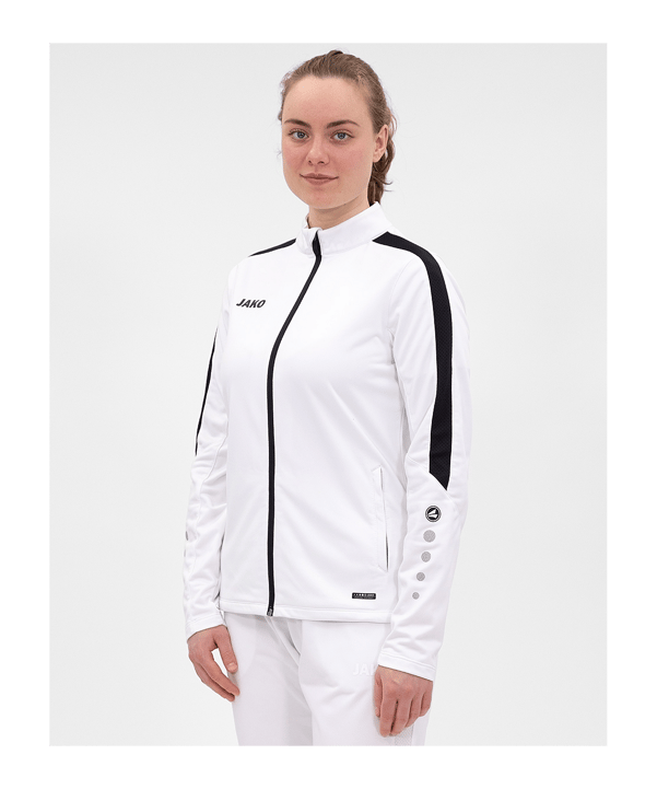 JAKO Power Giacca da allenamento Donna Bianco C9323 - bianco