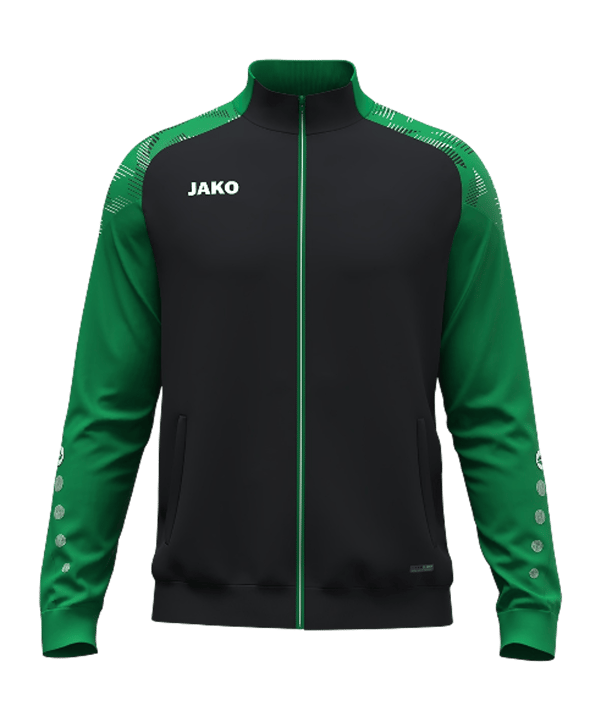 JAKO Sonic Trainingsjacke Kids Schwarz F827 - schwarz