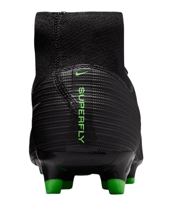 Nike Air Zoom Mercurial Superfly XI Academy High MG Shadow Schwarz F001