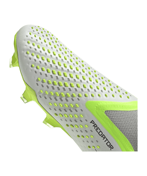 adidas Predator Accuracy+ FG Crazyrush Weiss Schwarz Gelb - weiss