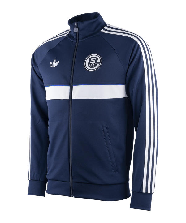 adidas Originals FC Schalke 04 Track Jas Blauw - blauw
