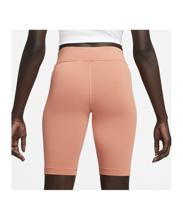 Nike Essential Biker Short Damen Rosa Weiss F827 - rosa