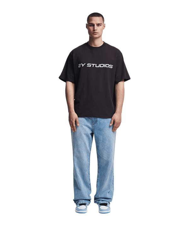 2Y-Studios Adrik Basic Baggy Jeans Hose Blau - blau