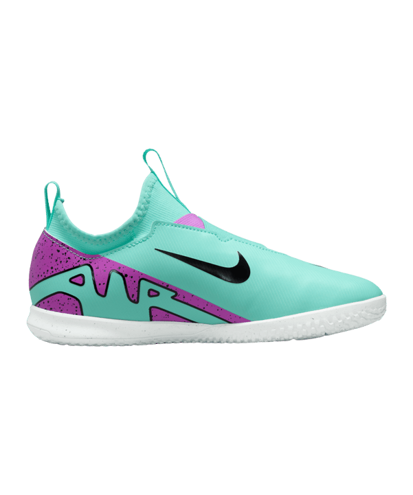 Nike Jr Air Zoom Mercurial Vapor XV Academy IC Peak Ready Kids Grün Pink F300 - gruen
