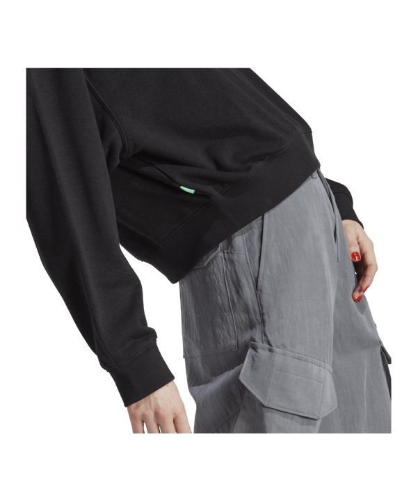 adidas Originals Ess. Sweatshirt Damen Schwarz - schwarz