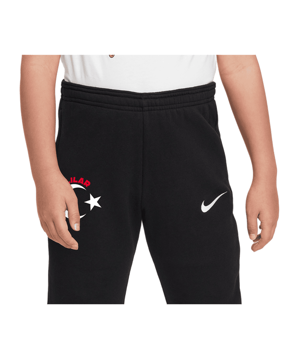 Nike TFF Trainingshose Kids Schwarz - schwarz