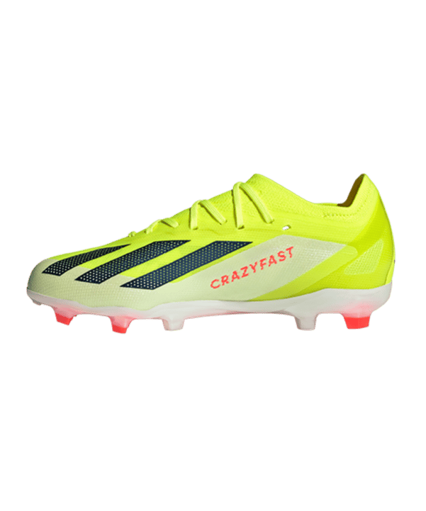 adidas X Crazyfast Elite FG Solar Energy Kids Gelb Schwarz Weiss - gelb