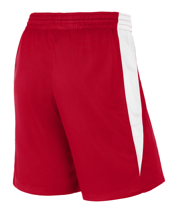 Nike Team Basketball Stock Short Rot Weiss F657 - rot