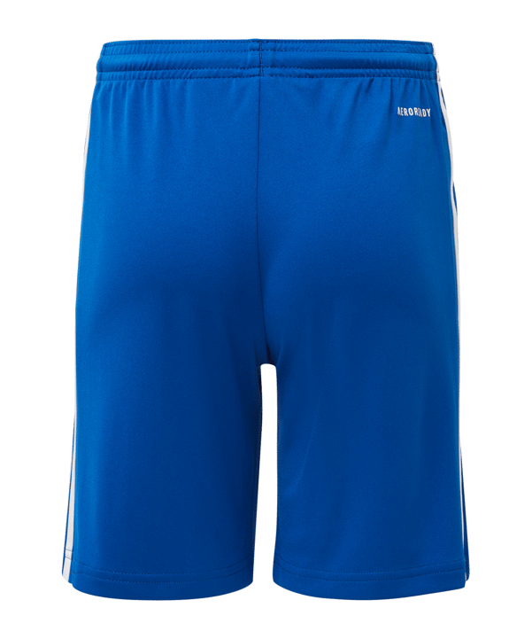 adidas Squadra 21 Short Kids Blau Weiss - blau