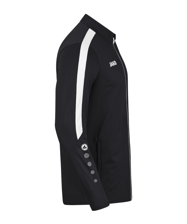 JAKO Power Polyesterjacke Kids Schwarz F800 - schwarz