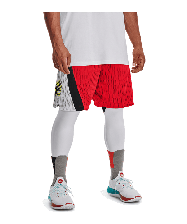 Under Armour Curry Splash 9 Short Rot F810 - rot