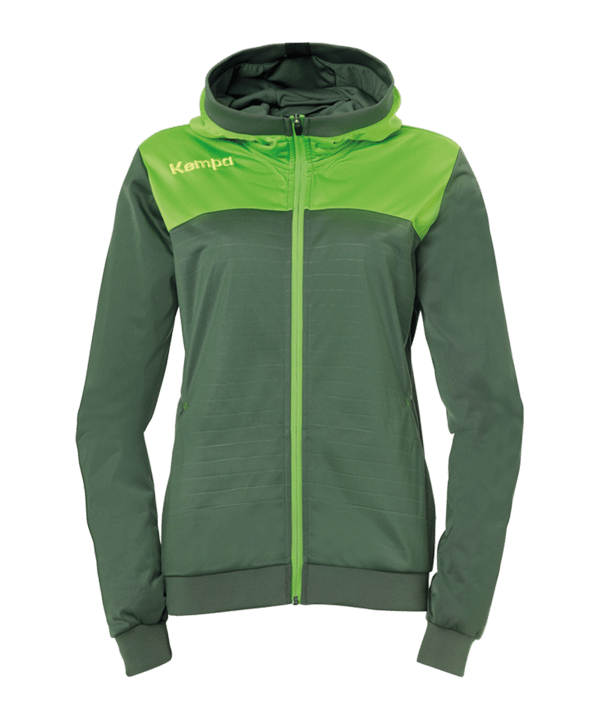 Kempa Emotion 2.0 Kapuzenjacke Damen Grün F15 - gruen