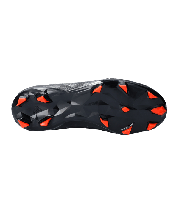 adidas Predator EDGE.1 FG Shadowportal Kids Schwarz Gelb - schwarz