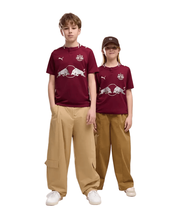PUMA Red Bull Salzburg Replica Trikot Away 2026/2027 Kids Rot F02 - rot