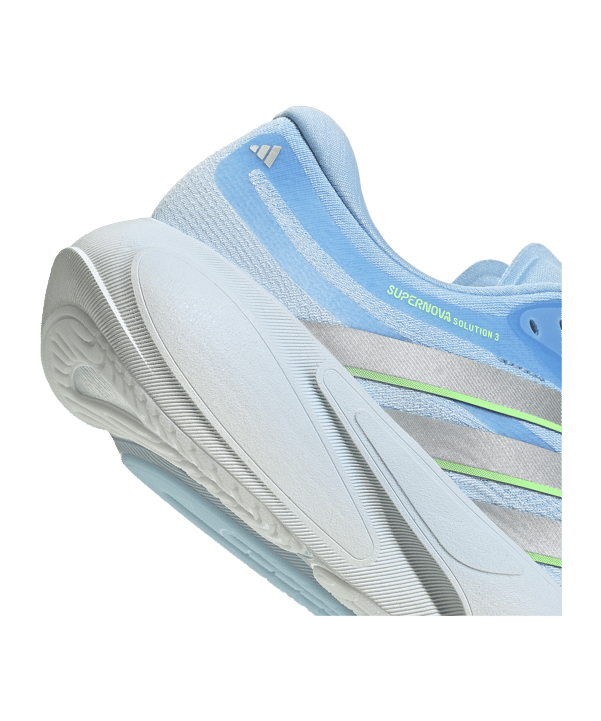 adidas Dames Supernova Solution 3 Loopschoen Blauw - blauw