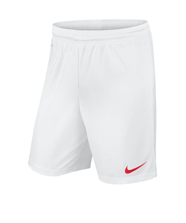 Nike Park II Short ohne Innenslip Weiss F102 - weiss
