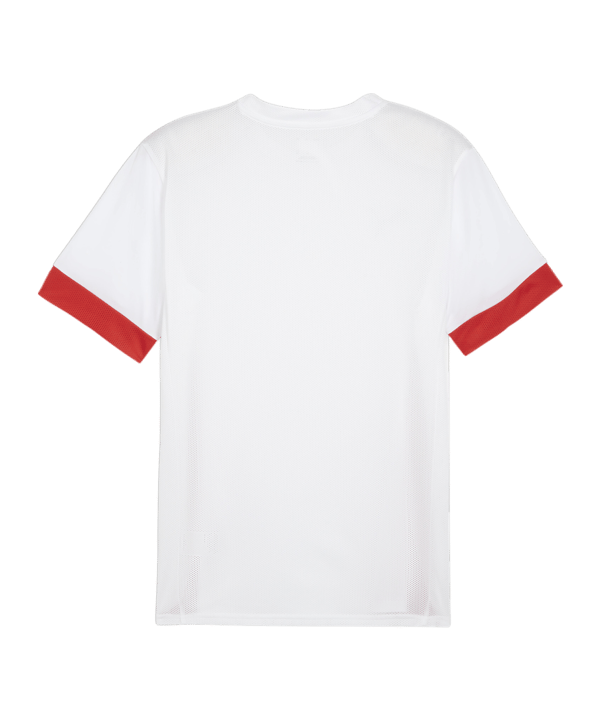 PUMA teamGOAL Matchday Trikot Weiss Rot F11 - weiss