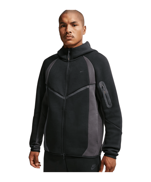Nike Tech Color Block Giacca Nero C010 - nero