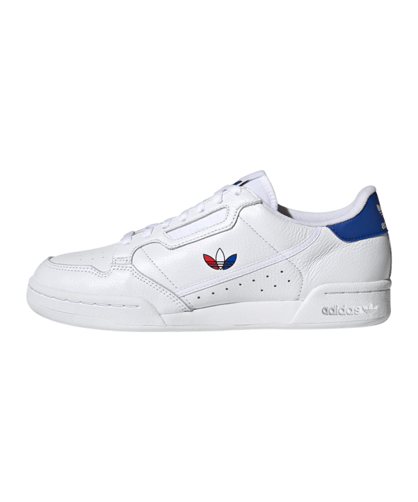 adidas Originals Continental 80 Weiss Rot - weiss