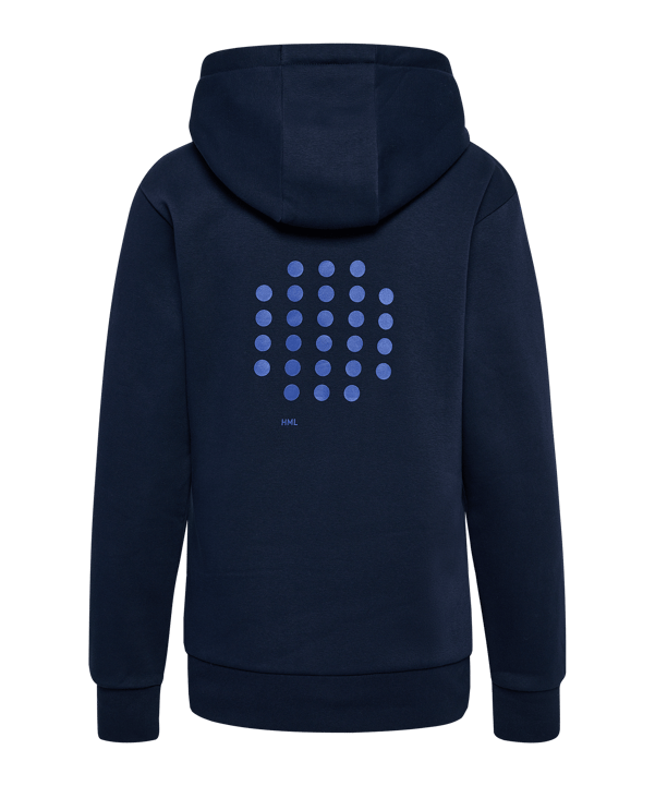 Hummel Court Cotton Hoody Damen Blau F7026 - blau