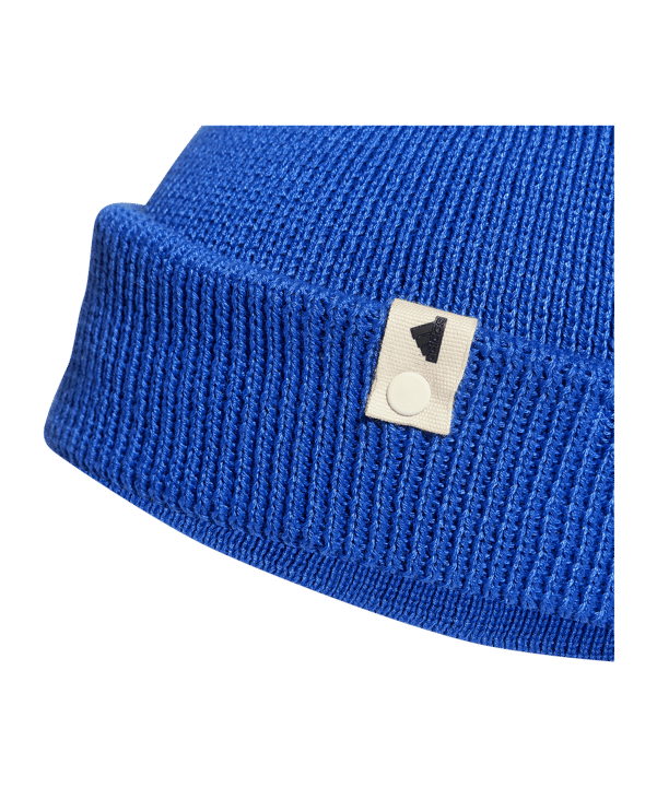 adidas SW Fisherman Beanie Blau Weiss - blau