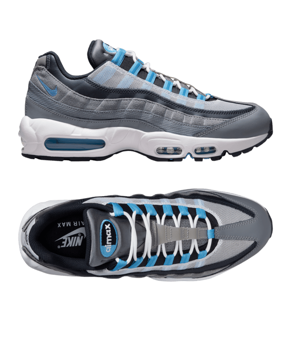Nike Air Max 95 Grau Blau F003 - grau