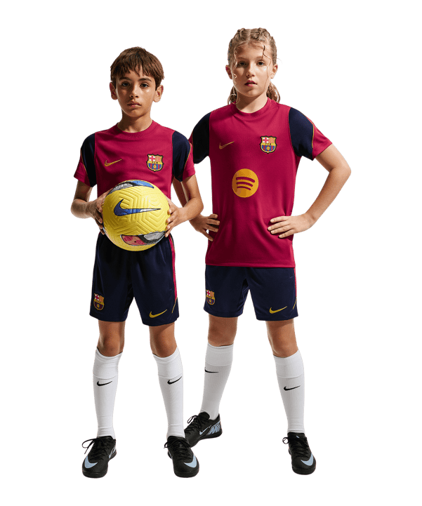 Nike FC Barcelona Strike Short Kids Blau F498 - blau