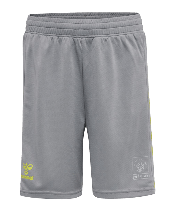 Hummel hmlGG12 Azione Pantaloncini Bambini Nero Rosso F2953 | Sport di squadra | Pantaloncini