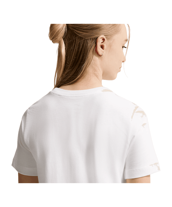 Nike KNVB Niederlande Crest T-Shirt Kids Weiß F100 - weiss