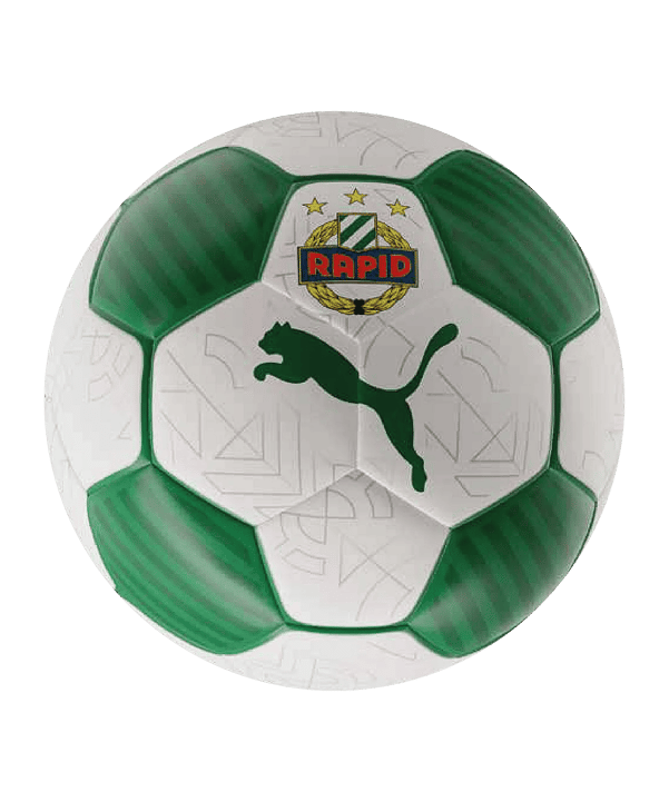 PUMA SK Rapid Wien Ess Trainingsball Weiß F01 - weiss