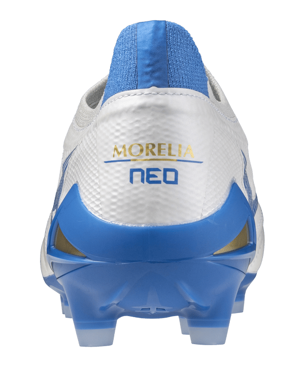 Mizuno Morelia Neo IV Beta Elite FG Mugen Weiss Blau F25 - weiss