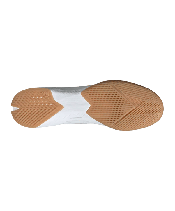 adidas X SPEEDFLOW.3 IN Halle Diamond Edge Weiss Blau - weiss