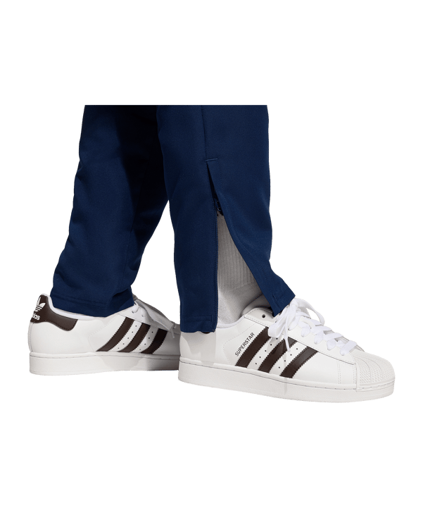 adidas Entrada 26 Präsentationshose Kids Dunkelblau - weiss
