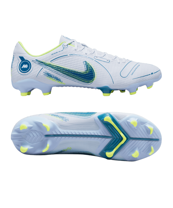 Nike Mercurial Vapor XIV Progress Academy FG/MG Grau F054 - grau