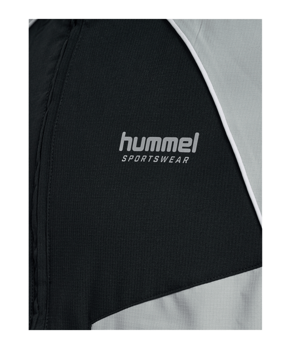 Hummel Loose Track Sportswear Jacke Schwarz F2001 - schwarz