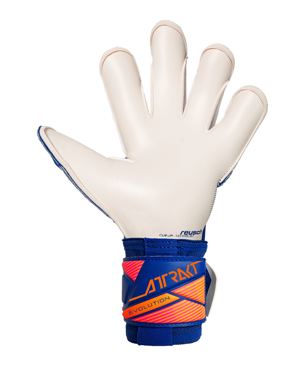 Reusch Attrakt Gold X Evolution Torwarthandschuhe Blau - blau