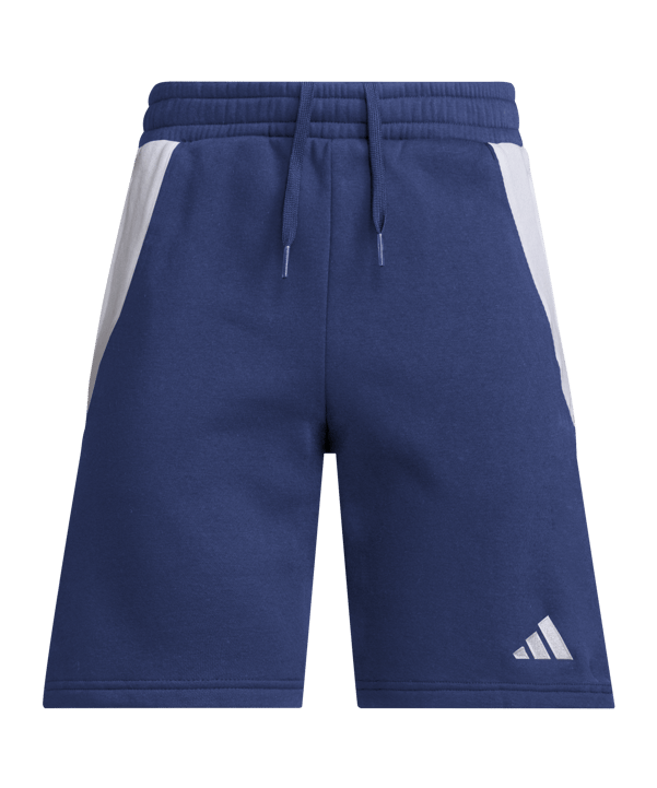 adidas Tiro 24 Short Kids Dunkelblau Weiss - blau