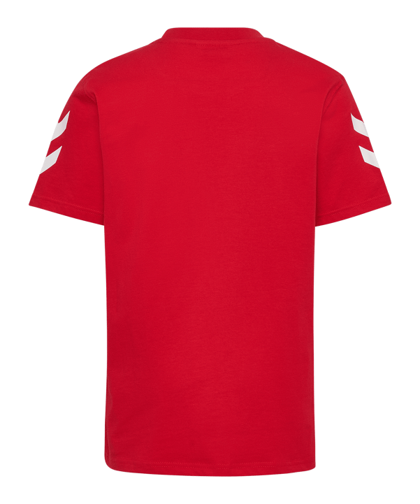 Hummel Go 2.0 Chevron T-Shirt Kids Rot F3062 - rot