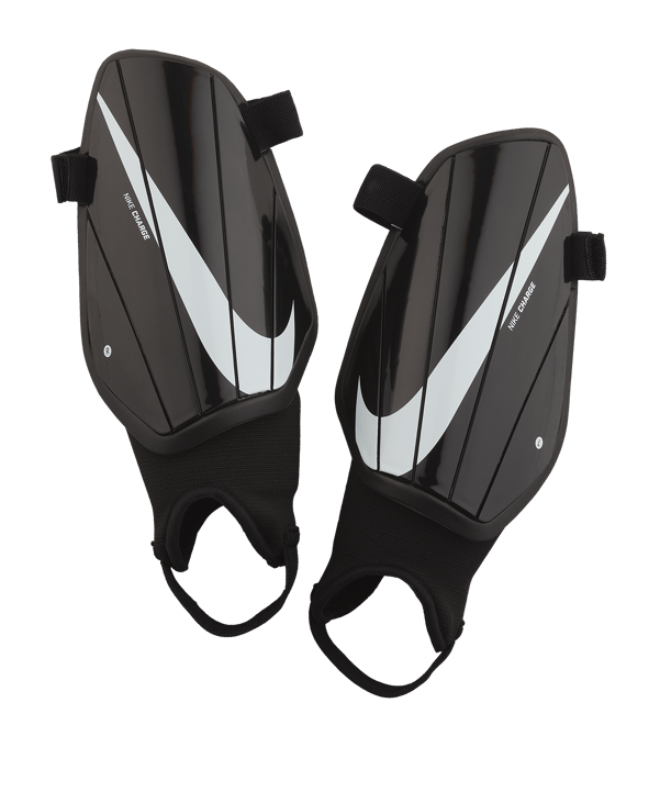 Nike Charge Schienbeinschoner Schwarz Weiss F010 - schwarz