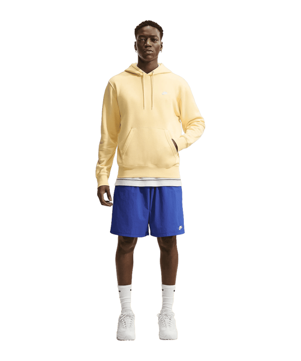 Nike Club Hoody Giallo C722 - giallo