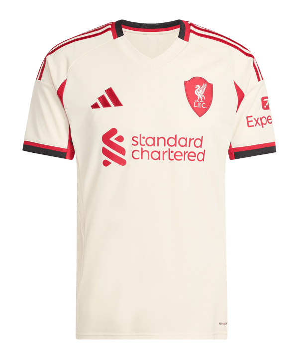 adidas FC Liverpool Trikot Away 2025/2026 Weiß - weiss