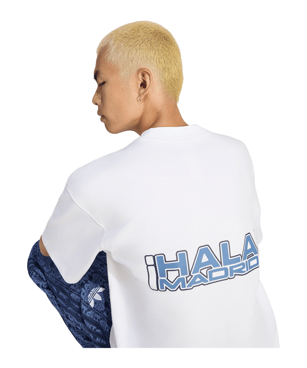 adidas Real Madrid LFSTLR T-shirt Bianco - bianco