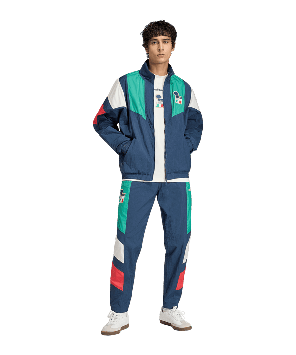 adidas Italien EQT Track Hose Blau - blau