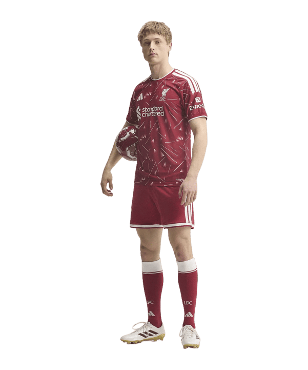 adidas FC Liverpool Authentic Trikot Home 2026/2027 Rot - rot