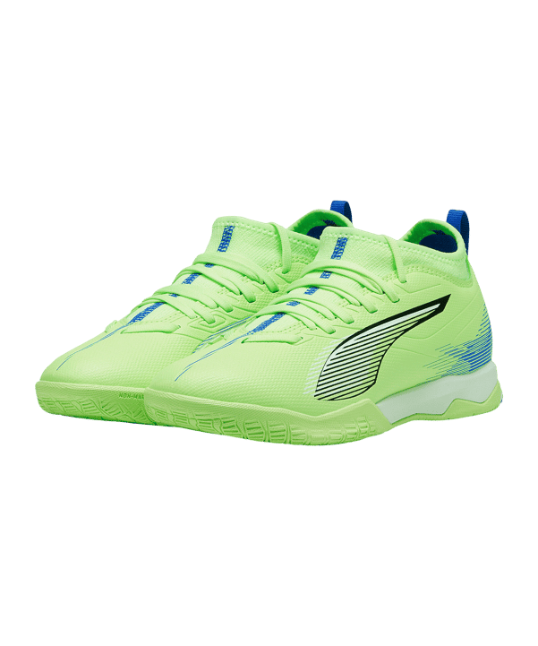 PUMA ULTRA 5 Match IN Lights Out Jr Kids Grün F03 - gruen