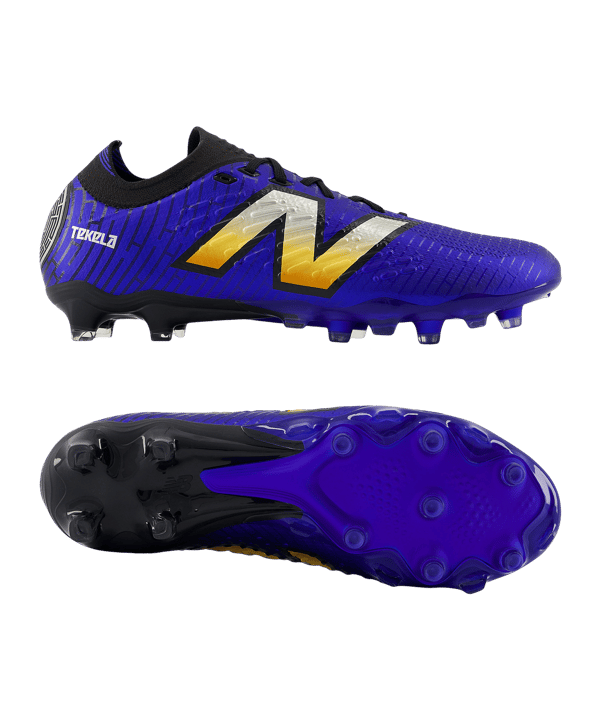New Balance Tekela Pro Low Laced v4+ FG Surge Blau FZ45 - blau