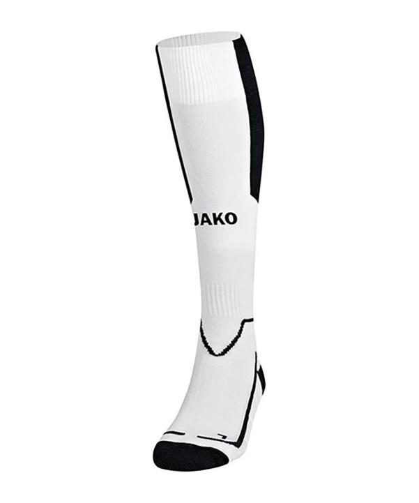 JAKO Lazio Stutzenstrumpf Weiss Schwarz F00 - weiss