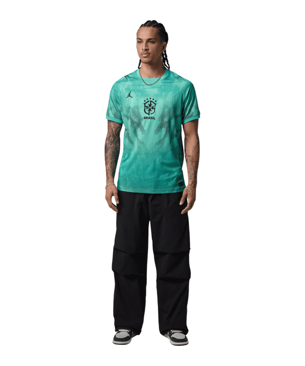 Nike CBF Brasilien Torwarttrikot WM 2026 Grün F369 - gruen